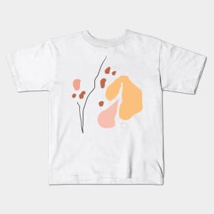 Abstract Shape Art #abstractart #digitalart Kids T-Shirt